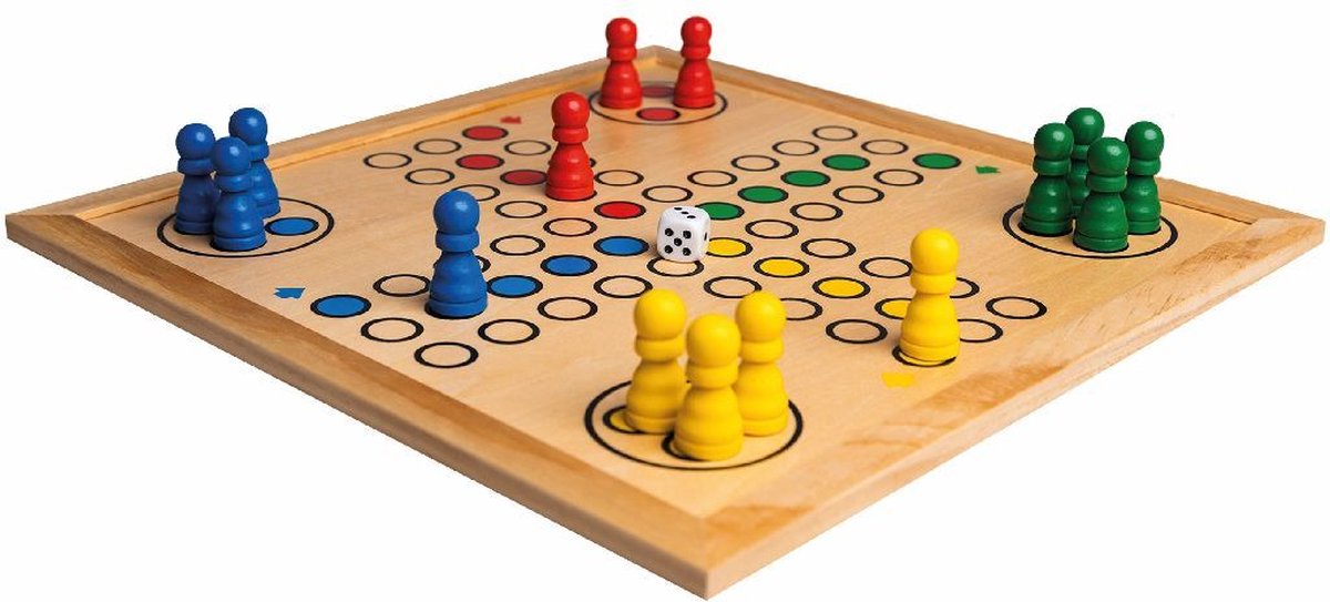 Clown Games 9-In-1 Spellendoos Hout — cadeau in Spellen & Speelgoed - foto 3