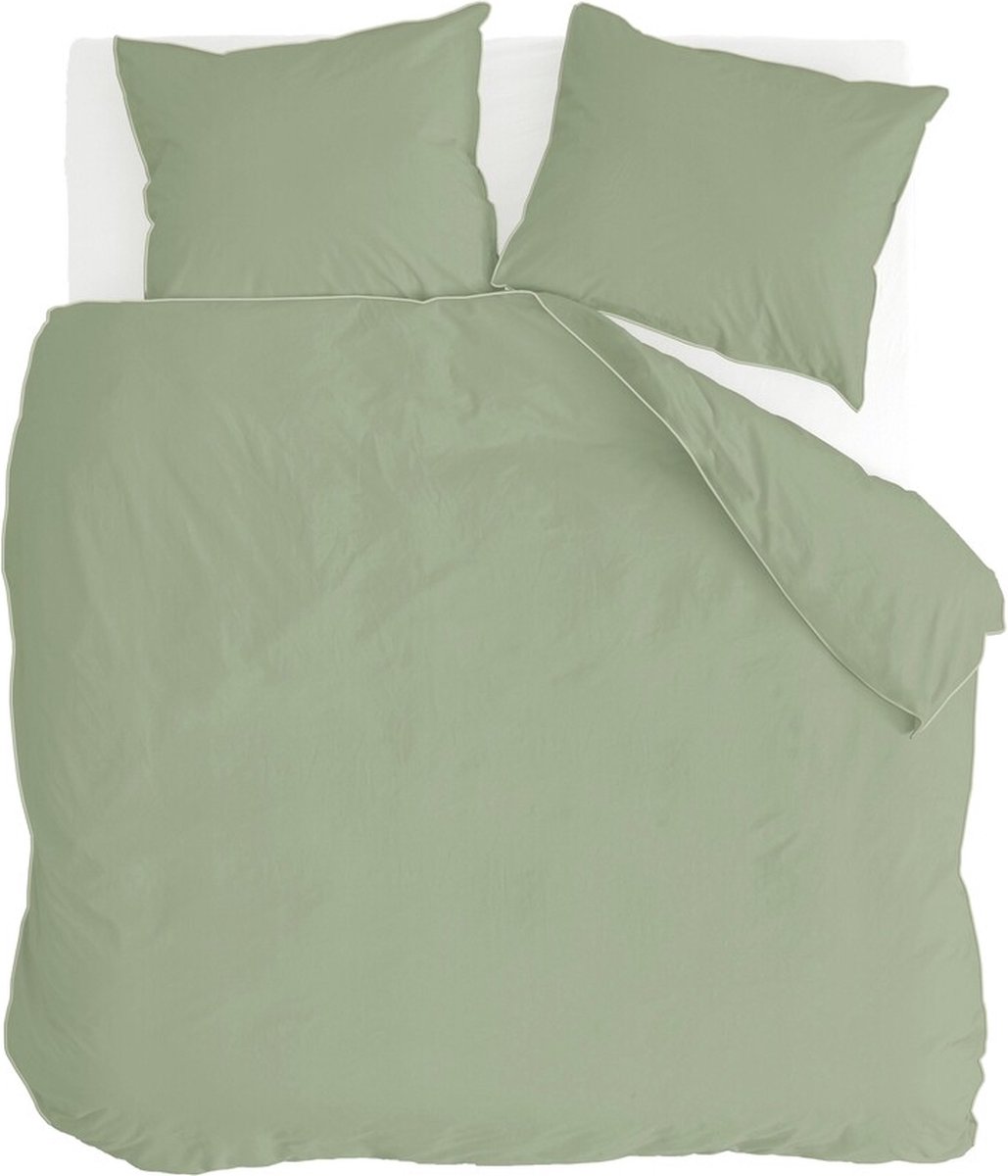 Walra Dekbedovertrek Sweet Softy - 200x220 - 100% Katoen - Groen