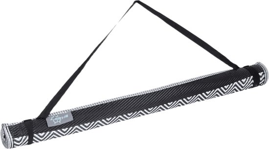 Bo-Camp - Urban Outdoor - Chill mat - Kingston - Beach - Zwart/wit van Bo-Camp — afbeelding 3