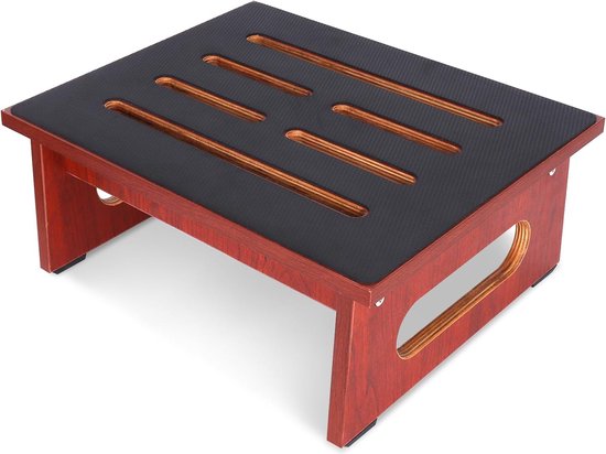 Orangebox: Samenwerkkruk met houten poten - (Gereviseerd
