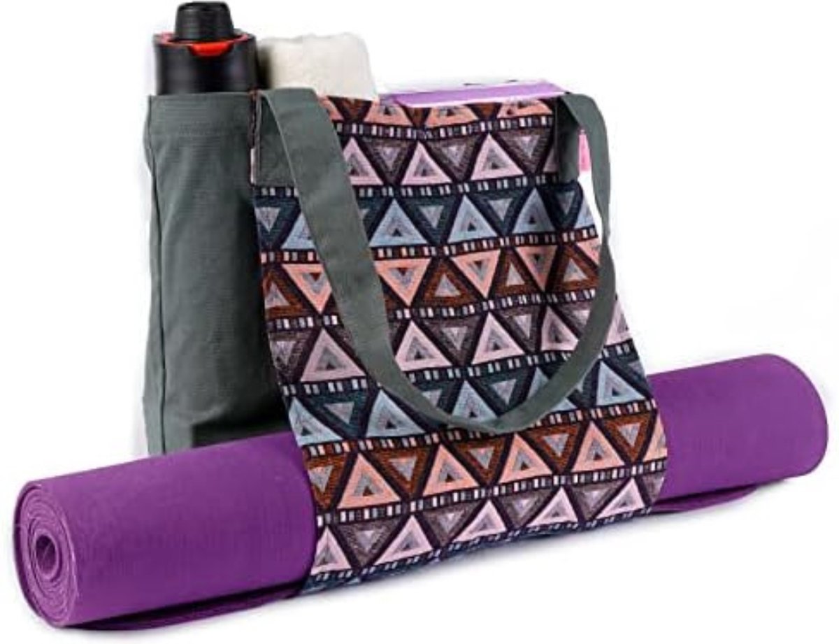 Velox Yogamat tas - Yogatas groot - Yoga mat tas -Groen L