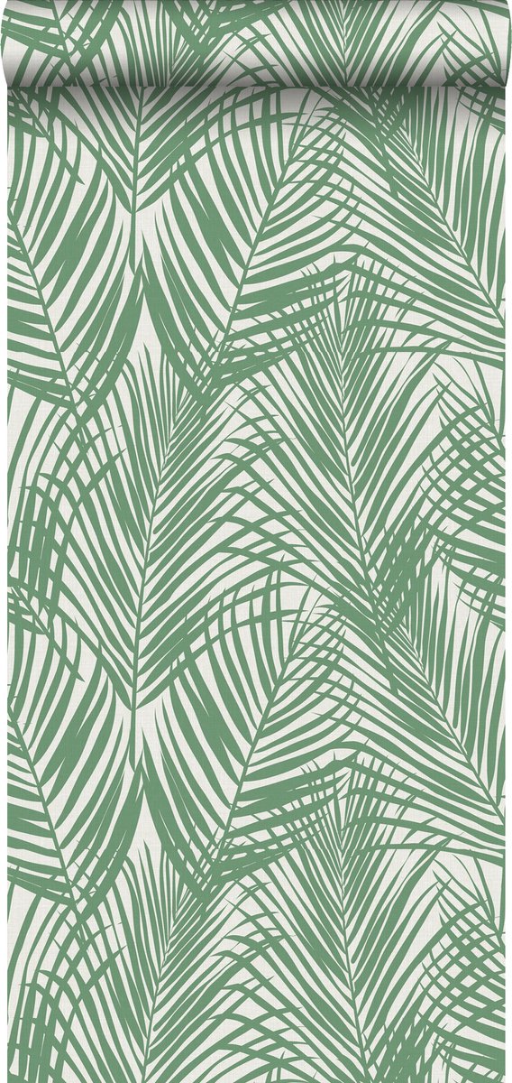 Walls4You behang tropische bladeren groen - 935307 - 0,53 x 10,05 m