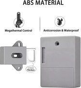 Smart Sensor Invisible Lock RFID Card Keykob Drawer Lock Hidden Punch-free Digital Locks DIY For Cabinet Wardrobe Furniture