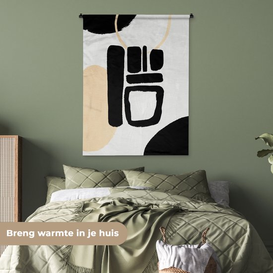 Tapisserie - Tissu mural - Art - Luxe - Abstrait - 90x120 cm - Tapisserie