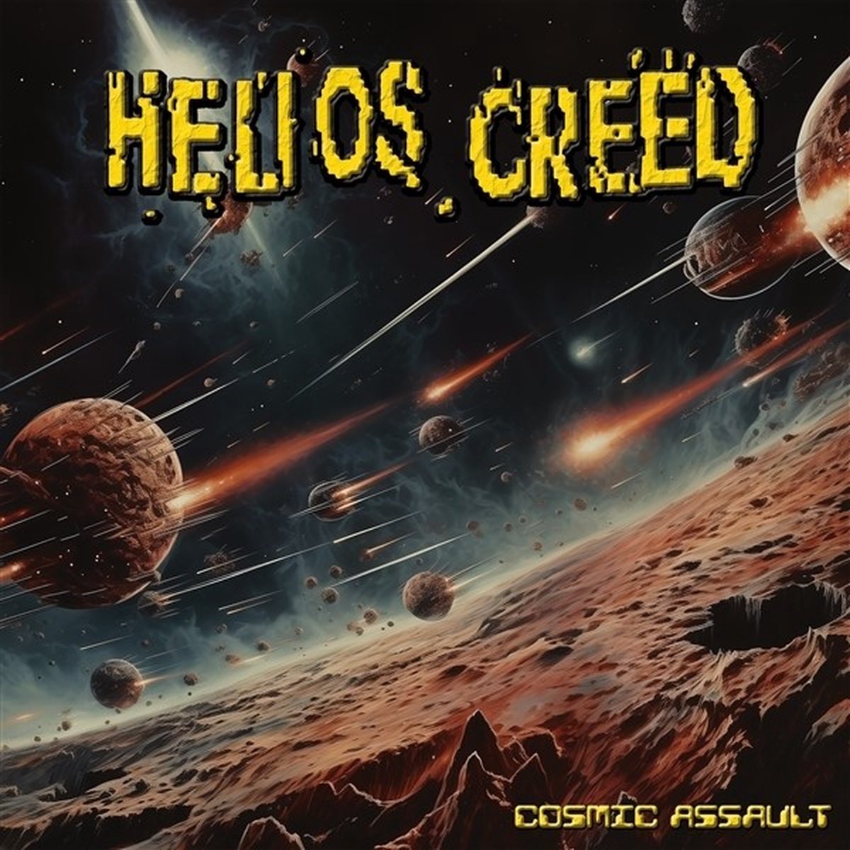 Helios Creed - Cosmic Assault (LP) (Limited Edition) (Coloured Vinyl)