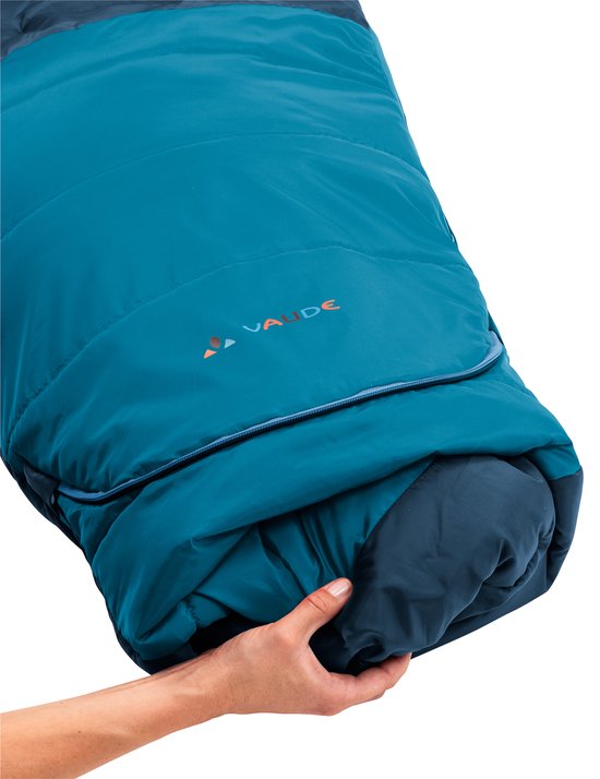 VAUDE - Alpli Adjust 400 II SYN - Baltic sea - Slaapzak Synthetisch - Greenshape van Vaud — afbeelding 3