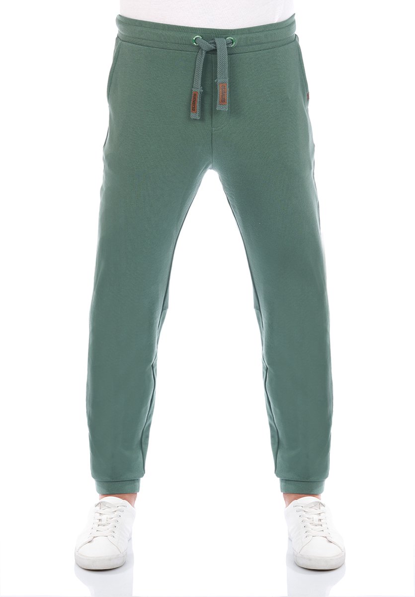 riverso Heren Joggingbroek RIVKasper regular/straight Groen M Volwassenen Joggingbroek met Trekkoord