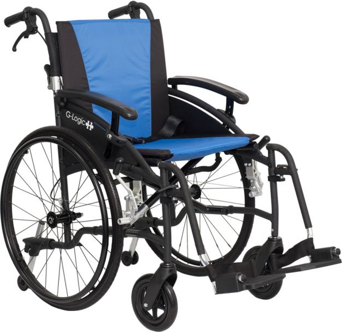 Goedkoopste Opvouwbare Lichtgewicht Rolstoel Excel G-Logic Zitbreedte 45 cm