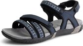 Travelin' Leira - Wandelsandalen Dames - Outdoor slippers - Donkerblauw - Maat 37