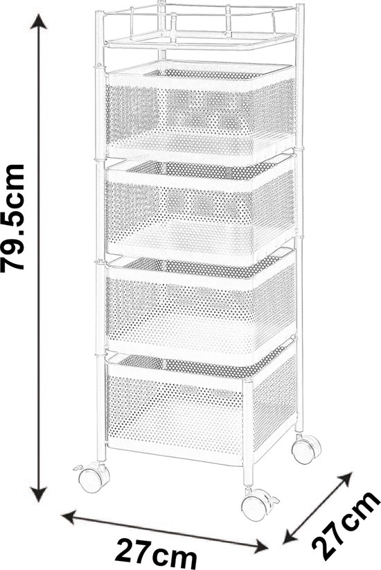 Goedkope keuken trolleys kopen