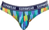 Supawear POW Brief Peacock - MAAT S - Heren Ondergoed - Slip voor Man - Mannen Slip