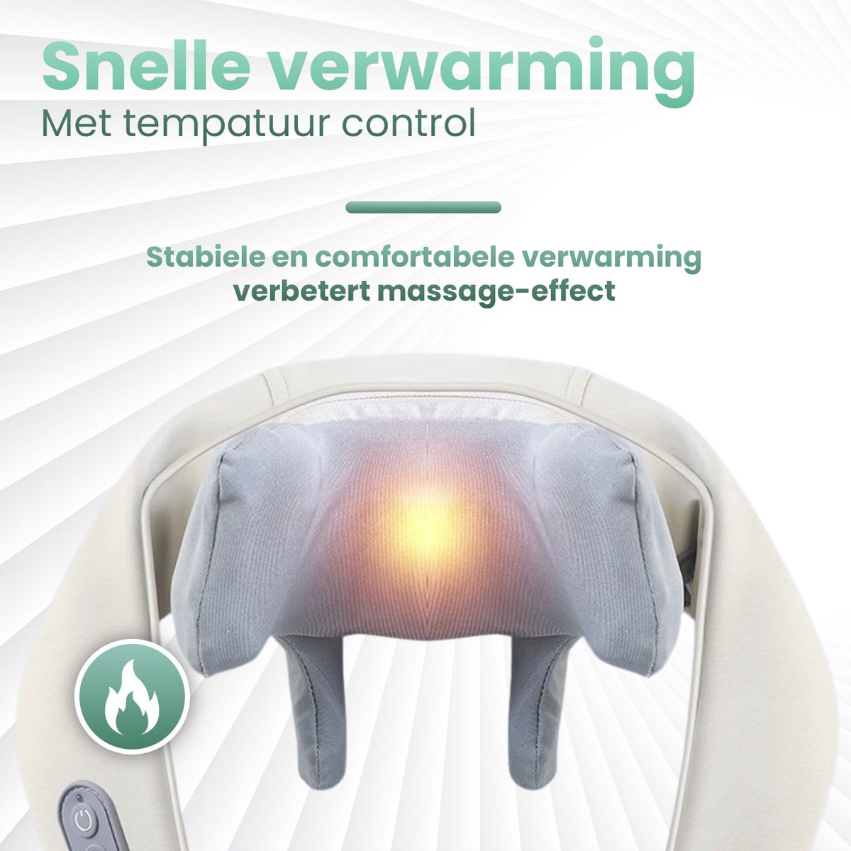 Nince Nekmassage Apparaat - Shiatsu Massagekussen thumbnail 4