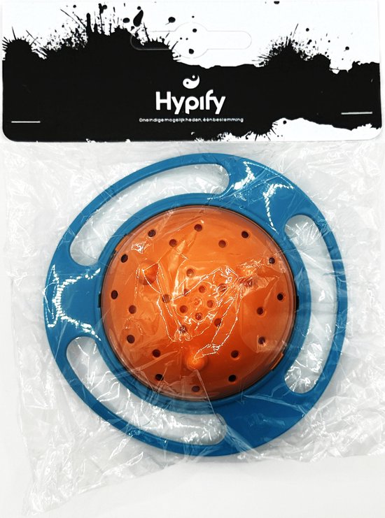 Hypify® - Anti knoei bakje - 360 graden - BPA vrij - Oranje Blauw - Eetbakje - Veilig - Balans - Anti-mors - Geen geknoei meer - Servies Kind - Baby kom van Hypify — afbeelding 4