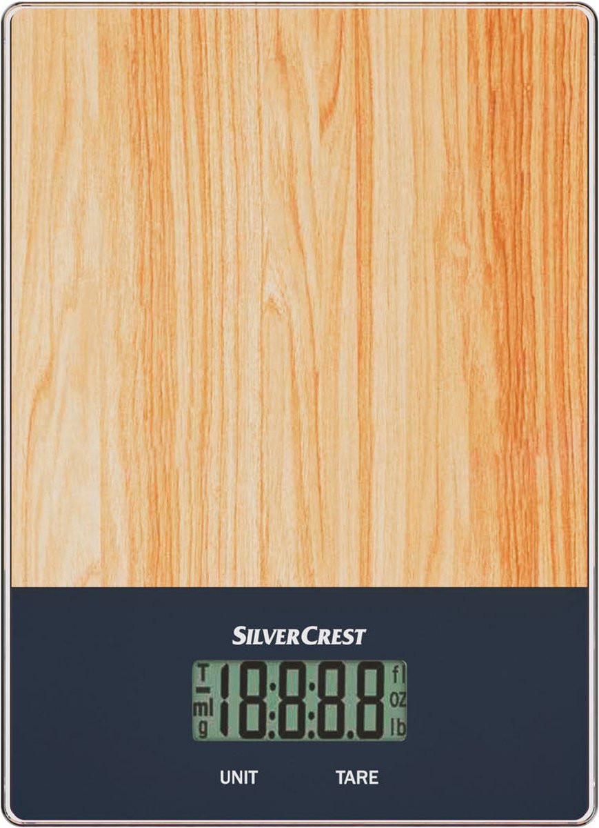 SILVERCREST Digitale keukenweegschaal (Blauw)