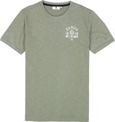 GARCIA Heren T-shirt Groen - Maat XXL