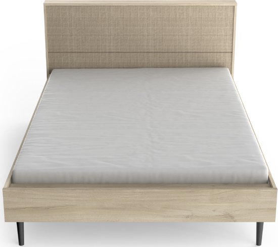 CBA - Bed Sayuri 140 x 190/ - 140x200 - Bruin