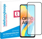 Telefoonglaasje Screenprotectors Geschikt voor OPPO A98 5G - Volledig Dekkend - Gehard Glas Screenprotector Geschikt voor OPPO A98 5G - Beschermglas van rand tot rand