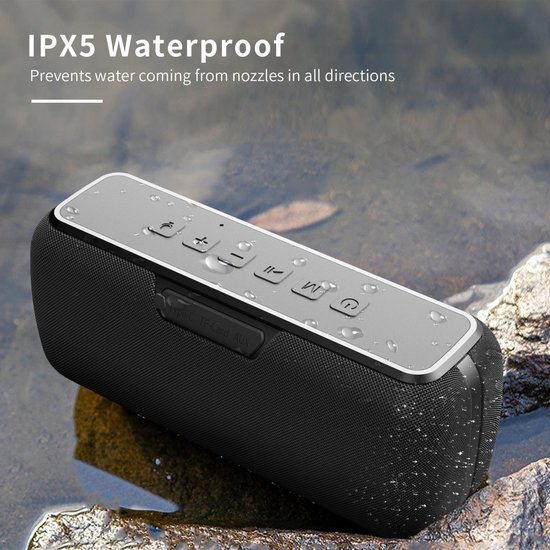 xdobo X8 Draadloze Bluetooth Speaker 60Watt - Deep Bass - TWS Connectie - Waterproof - Zwart van xdobo — afbeelding 5