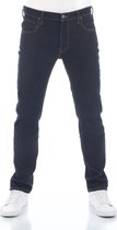 Lee Heren Jeans Broeken Daren Zip Fly regular/straight Fit Blauw Volwassenen Denim Jeansbroek Spijkerbroek heren