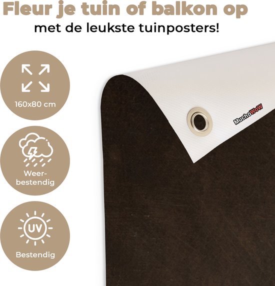 Décoration murale à l'extérieur d'une fille en bleu - Peinture de Johannes Cornelisz. Verspronck - 160x80 cm - Toile de jardin