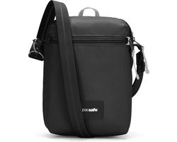 Pacsafe GO Festival Crossbody - 4.5 L - Crossbody - RFID-blokkerend - Anti-diefstal - Beveiligde Reistas - Festival Tas - Waterafstotend - Zwart
