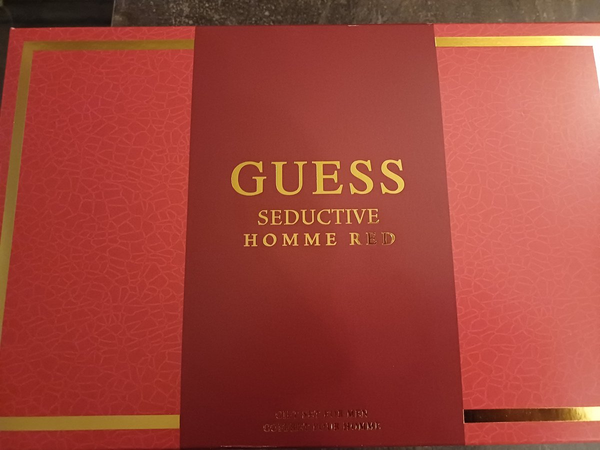 Guess seductive Homme Red gift set voor mannen