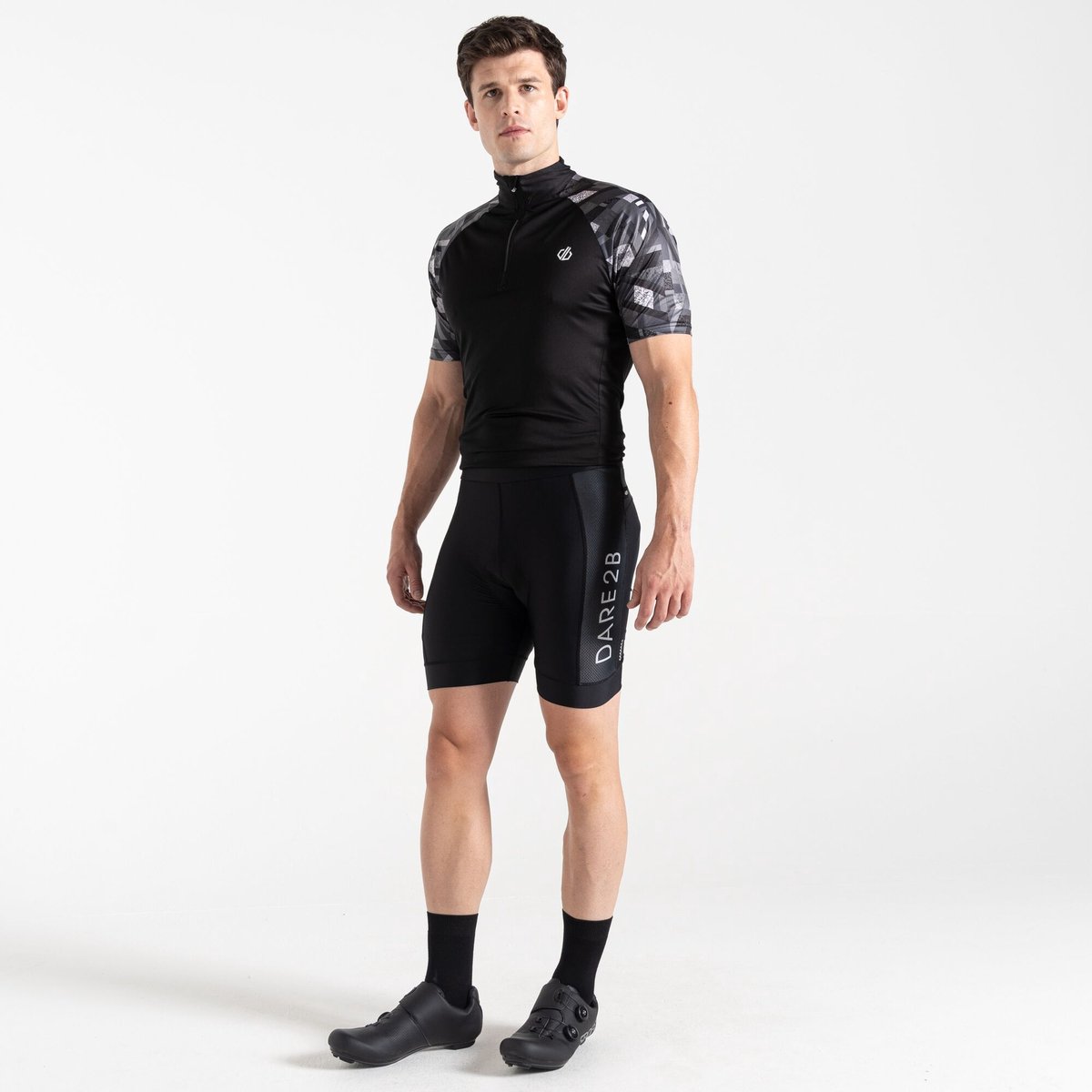 Fietsshort Heren Reflecterend Gel Sneldrogend Ecliptic Ii
