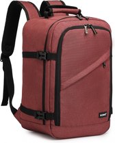 Kono Travel Bag - 20L - Sac à dos - Bagage à main Sac week-end - Sac à dos - Déperlant - Bordeaux