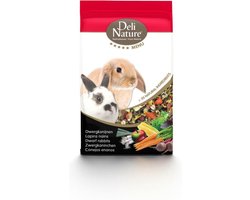 4x Deli Nature Rodelicious Adult Konijnen 2,5 kg