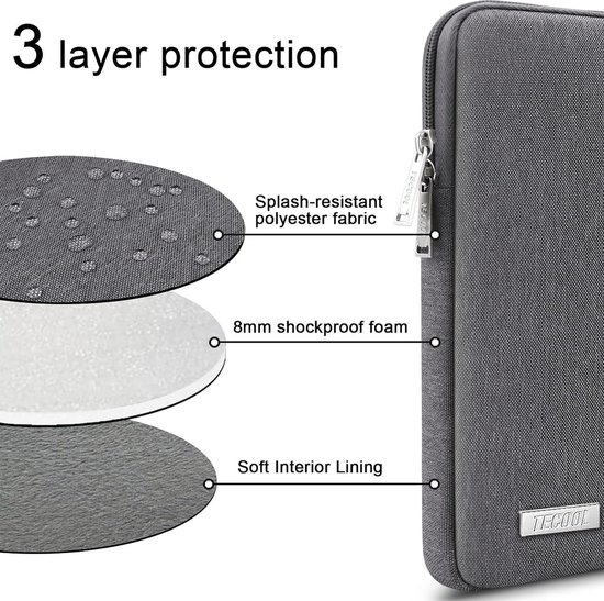 Housse de protection pour sac d'ordinateur portable de 14 pouces