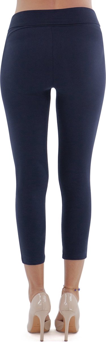 Mamsy - Barcelona - Zwangerschapslegging uit ademend katoen -7/8- Blauw - 2XL