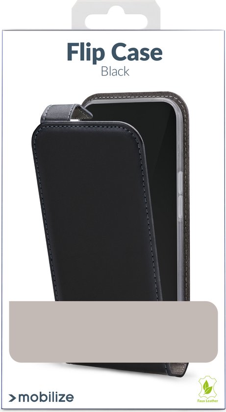 Mobilize - Étui pour iPhone 12 Pro Max - Étui à rabat Classic Gelly Zwart