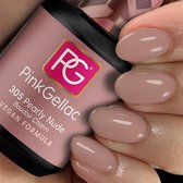 Pink Gellac | Pearly Nude - Gellak - Vegan - Nude - Parel Finish - 15 ml
