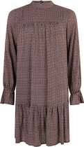 Lofty Manner Jurk Dress Nen Mp51 1 Black Red Dames Maat - 44