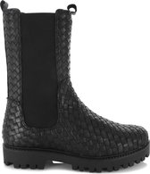 DWRS Label Bochum Braided Laarzen Zwart  Dames maat 40