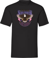 T-Shirt purple Soldier - Black (XS)