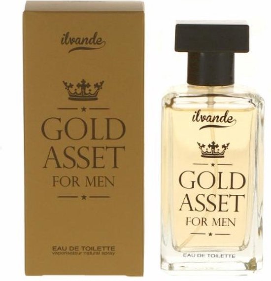 Ilvande Gold Asset eau de toilette for men 100ml