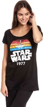 Disney Star Wars Dames Tshirt -L- X-Wing Trip 1977 Zwart