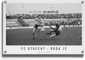 Walljar - FC Utrecht - Roda JC '79 - Muurdecoratie - Plexiglas schilderij