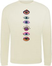 Sweater Eyes - Off white (XS)
