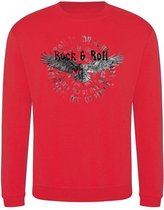 Sweater Rock and roll in my soul - Red (M)