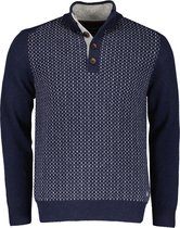 Jac Hensen Polo - Modern Fit - Blauw - 3XL Grote Maten