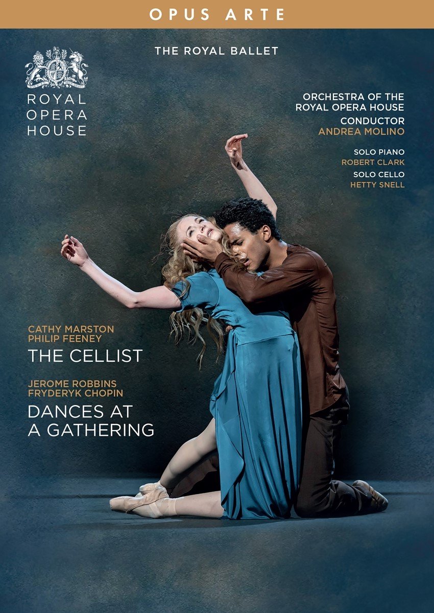 Royal Ballet Andrea Molino - Dances At A Gathering/The Cellist (DVD)