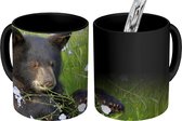 Magische Mok - Foto op Warmte Mok - Baby berenjong - 350 ML