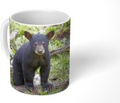 Mok - Zwart berenjong - 350 ML - Beker