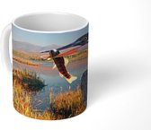 Mok - Vogel - Vis - Water - Herfst - 350 ML - Beker