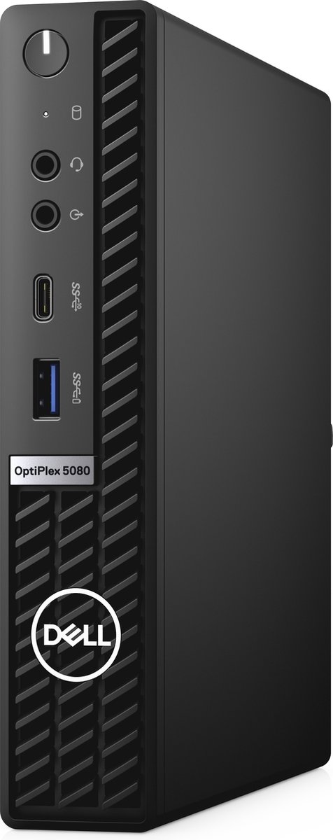DELL OptiPlex 5080 i5-10500T MFF Intel® Core™ i5 16 GB DDR4-SDRAM 256 GB SSD Windows 10 Pro Mini PC Zwart thumbnail 2