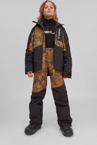 O'Neill Jas Boys Hammer Jr Aop Black Out - A 116 - Black Out - A 50% Recycled Polyester, 50% Polyester Ski Jacket