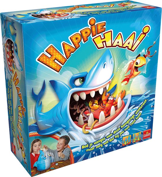 Happie haai bordspel