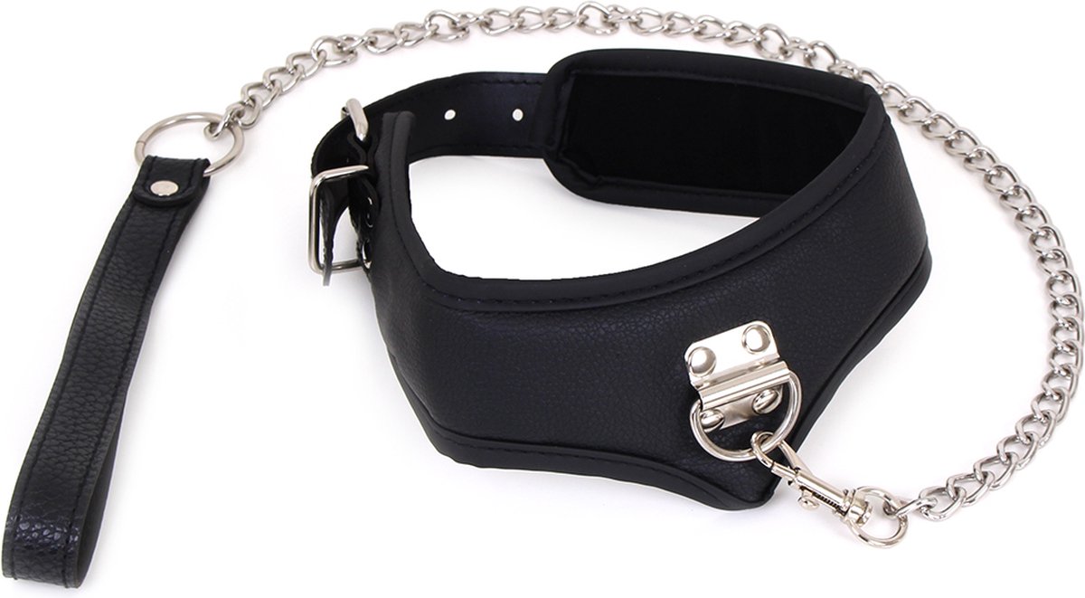 Goedkoopste Basic Collar with lease | Kiotos Leather